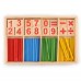 High-Quality Preschool Spindles Wooden Mathematics Math Material Counting Toy for Kids