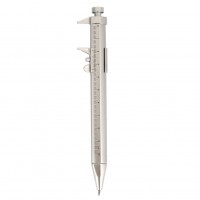 Multifunction 0.5mm Gel Ink Pen Vernier Caliper Roller Ball Pen Stationery Ball-Point 2 Colors