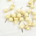 Geometric Simplified Pins Office Stationery Wood Tack 40pcs