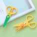 Kindergarten Students Plastic Handmade Scissors for Children