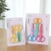 Kindergarten Students Plastic Handmade Scissors for Children