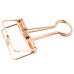 Metal Plating Wire Binder Clip Hollow Out Paper Organizer 10pcs / Pack