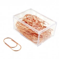 Standard Box Ordinary Electroplating Paper Clips 50pcs