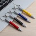 1PCS Mini Multifunction Ballpoint Pen High Quality Stylus Tool Ball Touch Pen Screwdriver Metal Small Pens Keychain 6 in 1