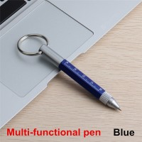 1PCS Mini Multifunction Ballpoint Pen High Quality Stylus Tool Ball Touch Pen Screwdriver Metal Small Pens Keychain 6 in 1