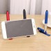 1pcs Multifunction Mobile Phone Stand Holder Pen Ballpoint Pen Folding LED Light 4 in 1 Pen School Office Stationery Supplies