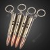 Bullet Keychain LED Laser Flashlight Infrared Portable with Ballpoint Pen 1PC