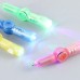 Colorful Flashing Fingertip Spinning Pen Lighting Ballpoint Pen