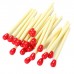 Creative Matchstick Pattern Ballpoint Pen 20pcs