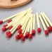 Creative Matchstick Pattern Ballpoint Pen 20pcs