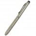 Mobile Phone Touch Screen Handwriting Dual-purpose Pen - Silver