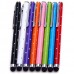 Portable Clip Design Diamante Touch Screen Stylus Pen