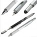 Quality Handy Tech Ballpoint Pen Screwdriver Ruler Spirit Level Multifunction Tool