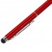 Rotary Mobile Phone Touch Screen Handwritten Pen - Red