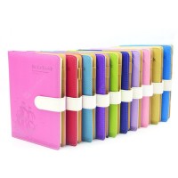 Leather Cover Notebook with Magnetic Snap