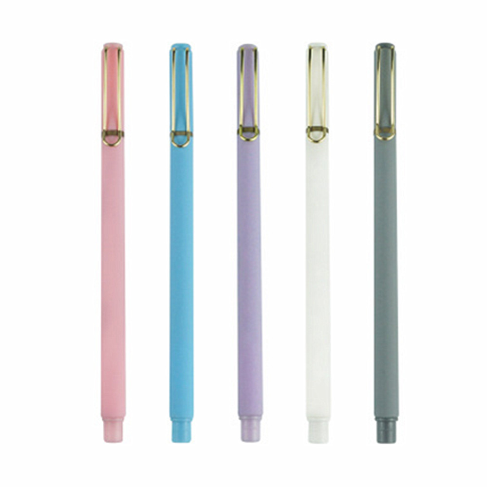 Students Stationery Office Neutral Pen 5Pcs- Multi-A