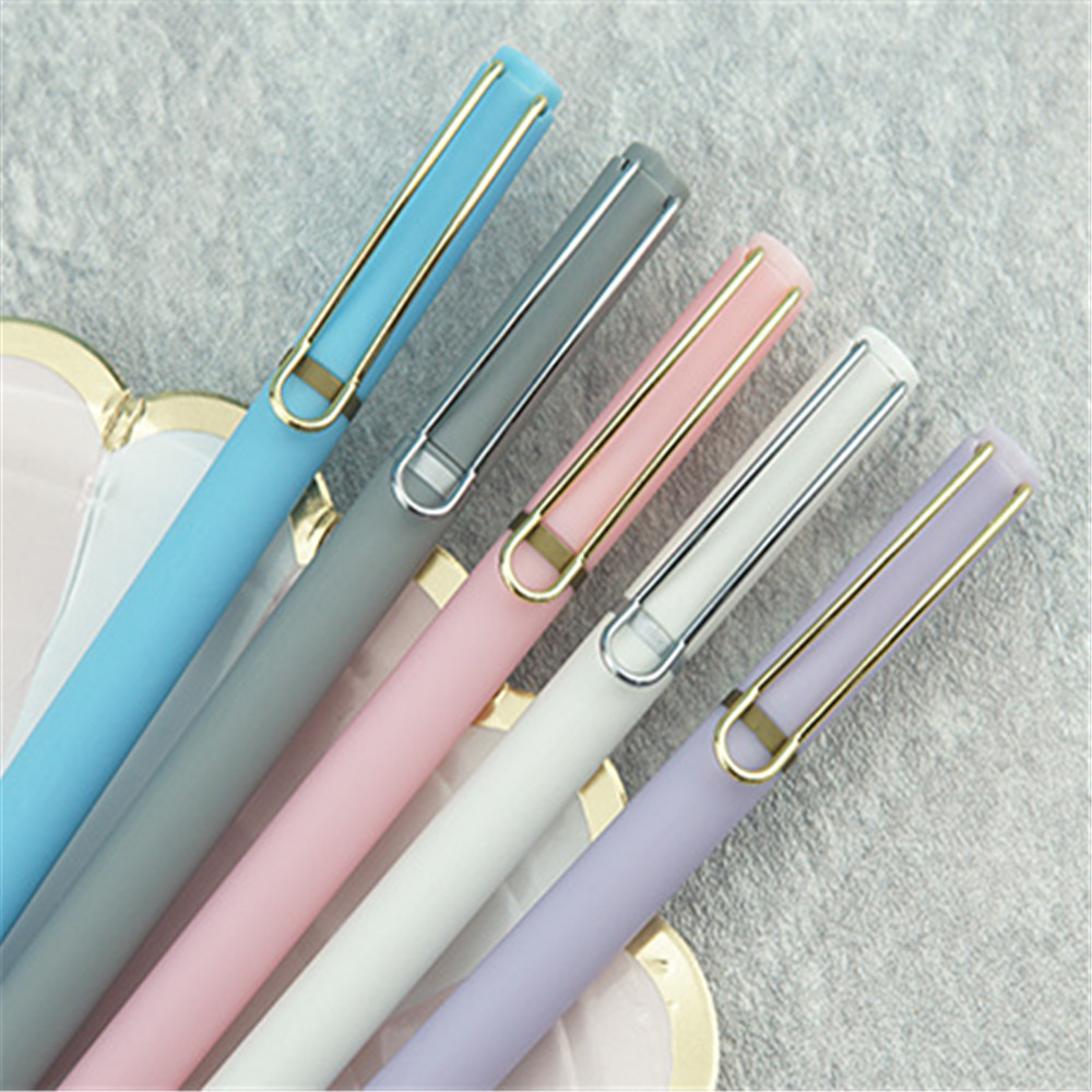 Students Stationery Office Neutral Pen 5Pcs- Multi-A