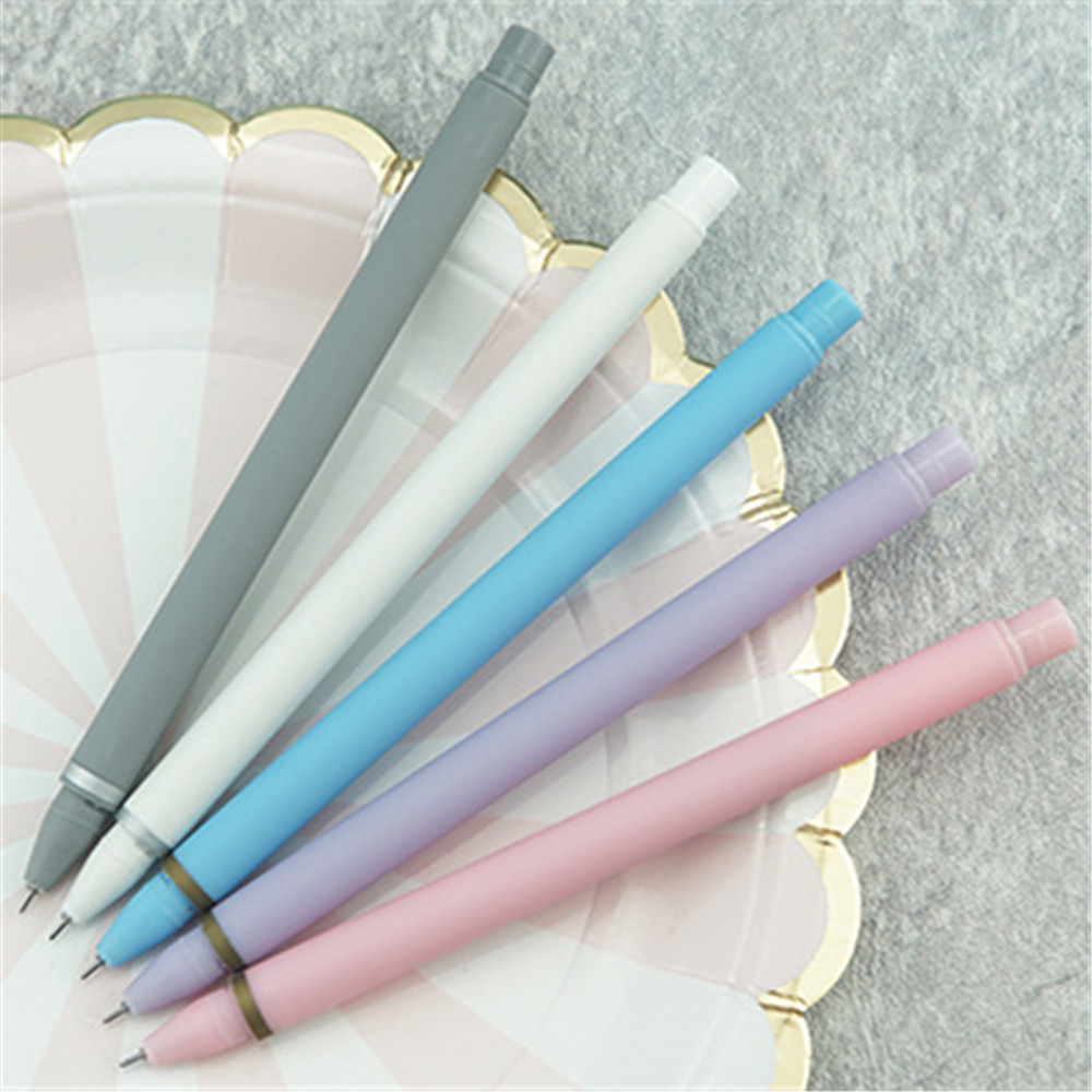 Students Stationery Office Neutral Pen 5Pcs- Multi-A