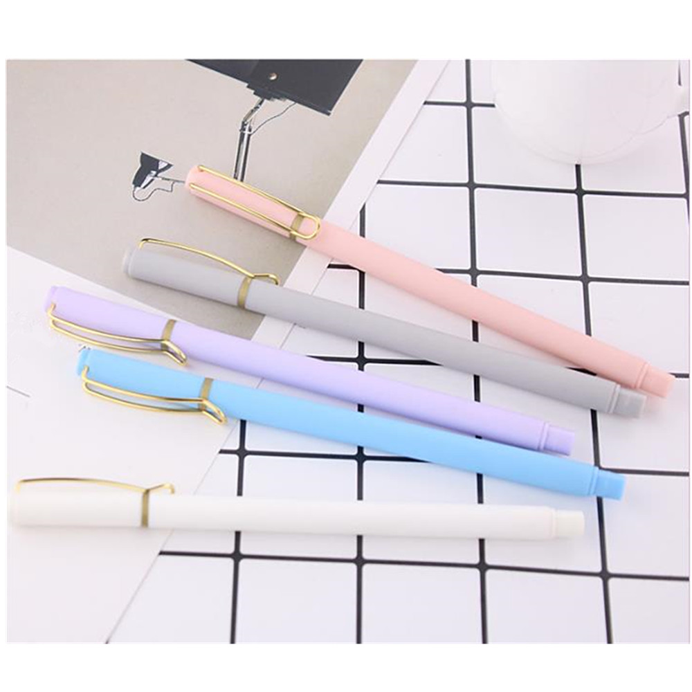 Students Stationery Office Neutral Pen 5Pcs- Multi-A