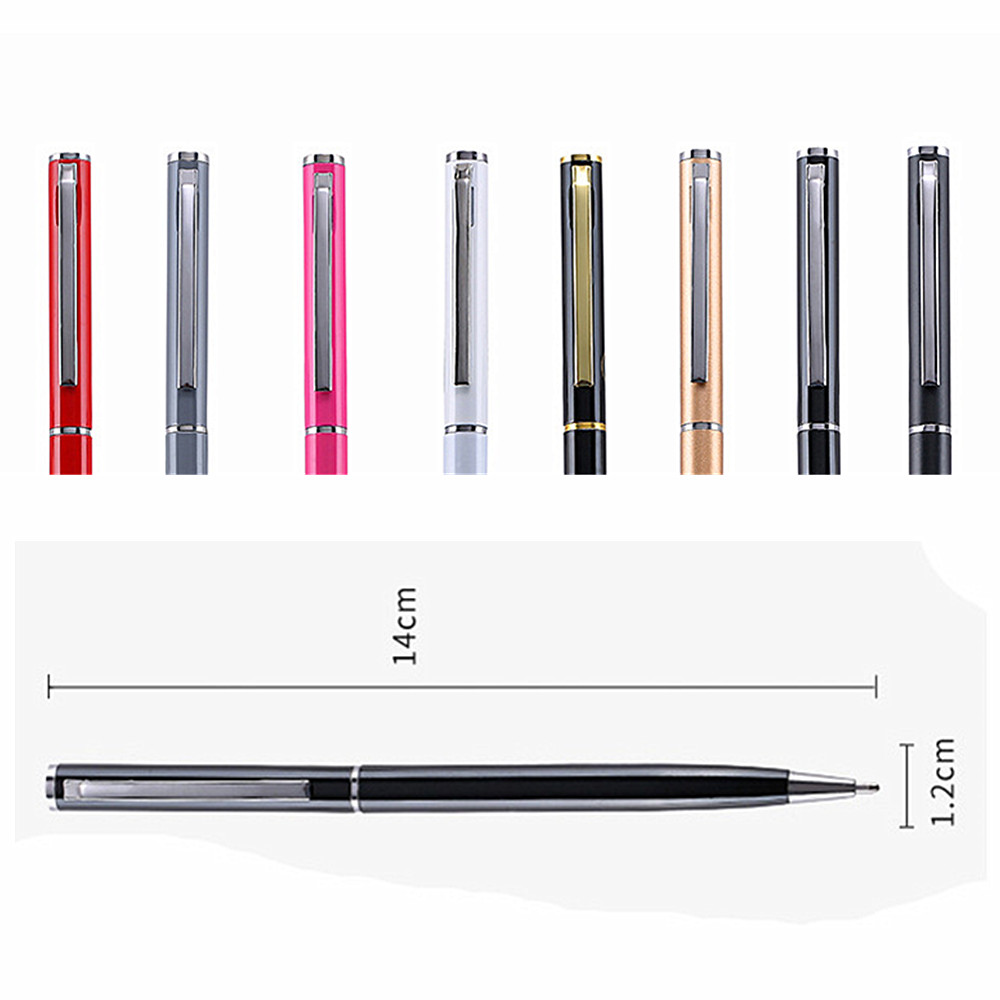 Classic Neutral Pen Ball-Point Pen Metal Case  4Pcs- Multi-A