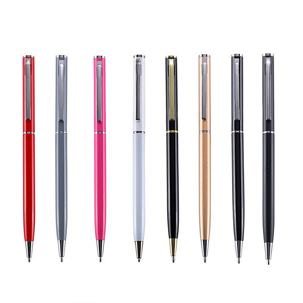 Classic Neutral Pen Ball-Point Pen Metal Case  4Pcs- Multi-A