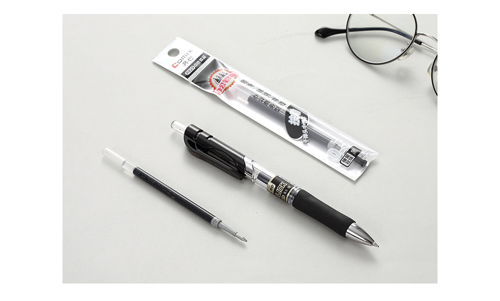 Comix R929 Gel Ink Pen 0.5mm 20PCS/BOX - Black 20pcs