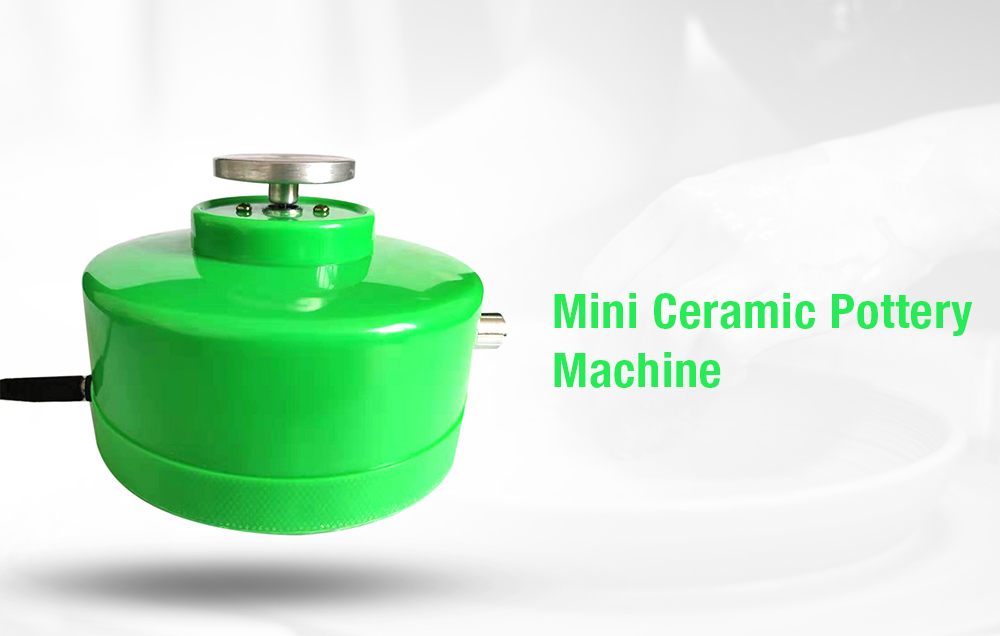 LPJ-A-E250 Mini Pottery Machine - Green