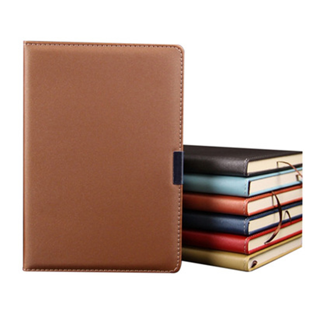 Hardcover Stationery Business Notebook Multicolor Leather A5 Notebook - Sky Blue